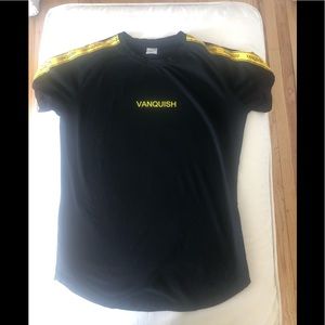 Vanquish European Black & Yellow Striped Shirt